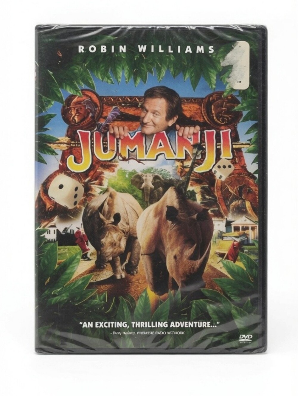 Jumanji [DVD] Robin‎ Williams Kirsten Dunst 90s Nostalgia